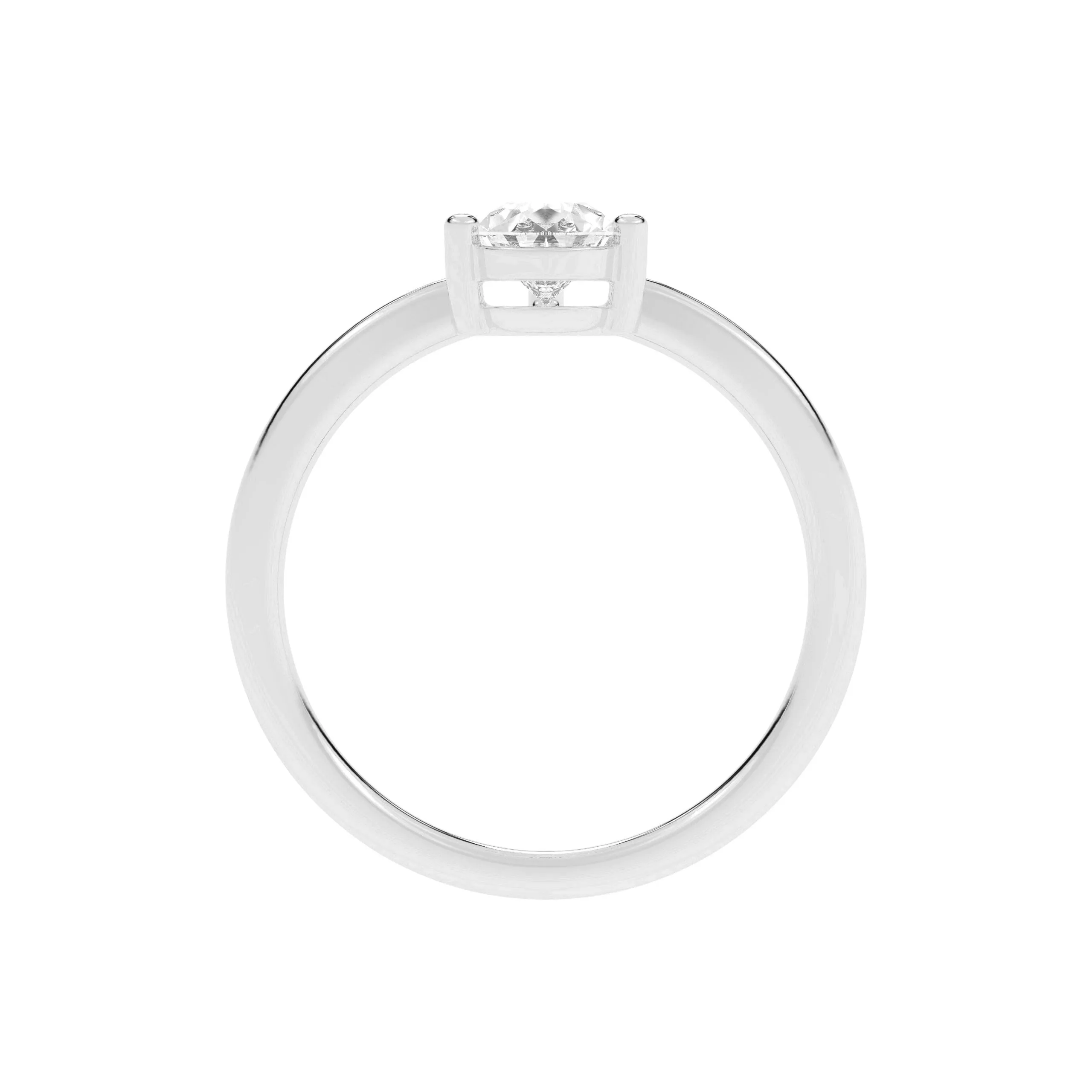 20 Cent Classic Pear Diamond Ring