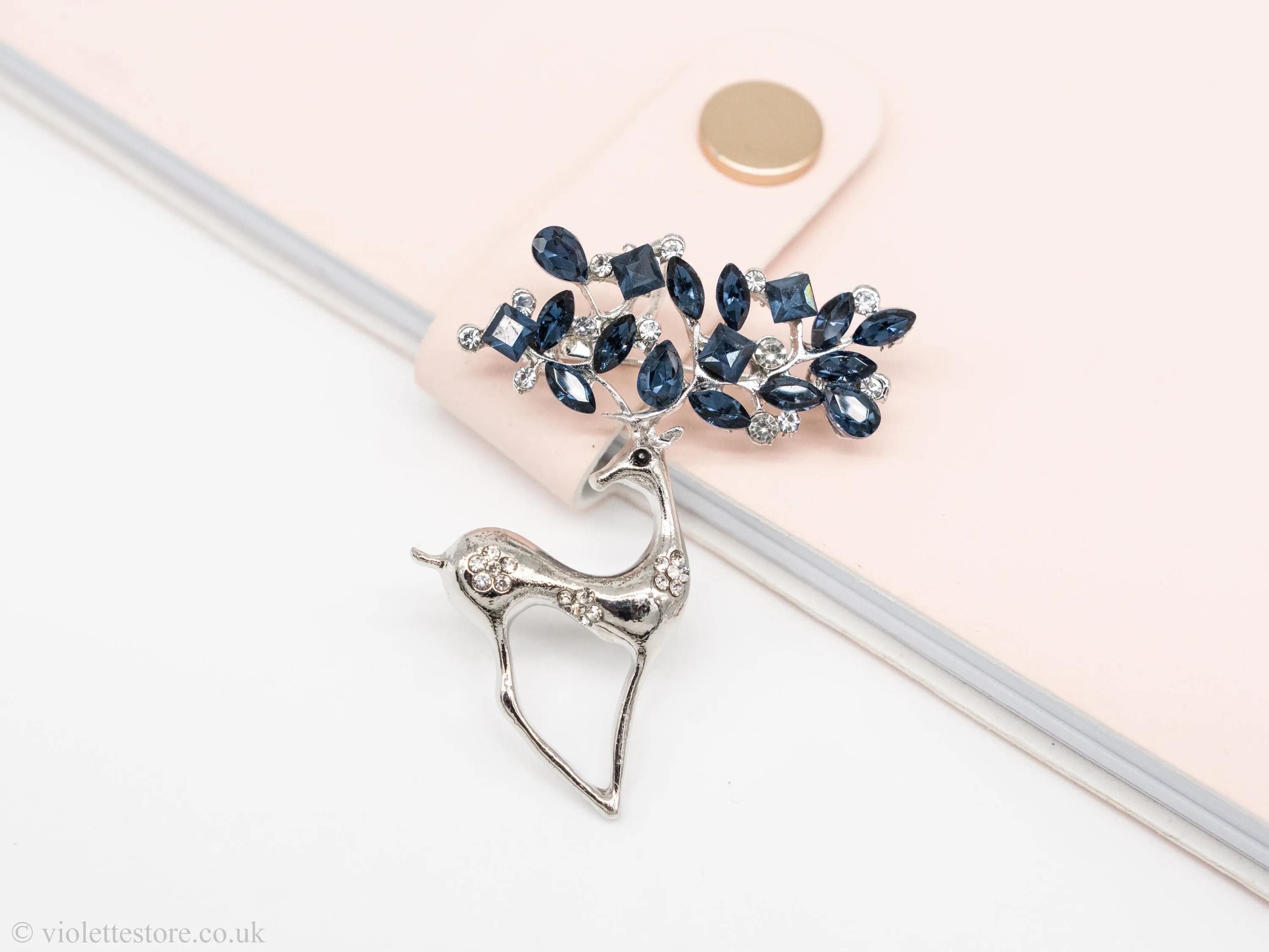 Christmas Deer Brooch