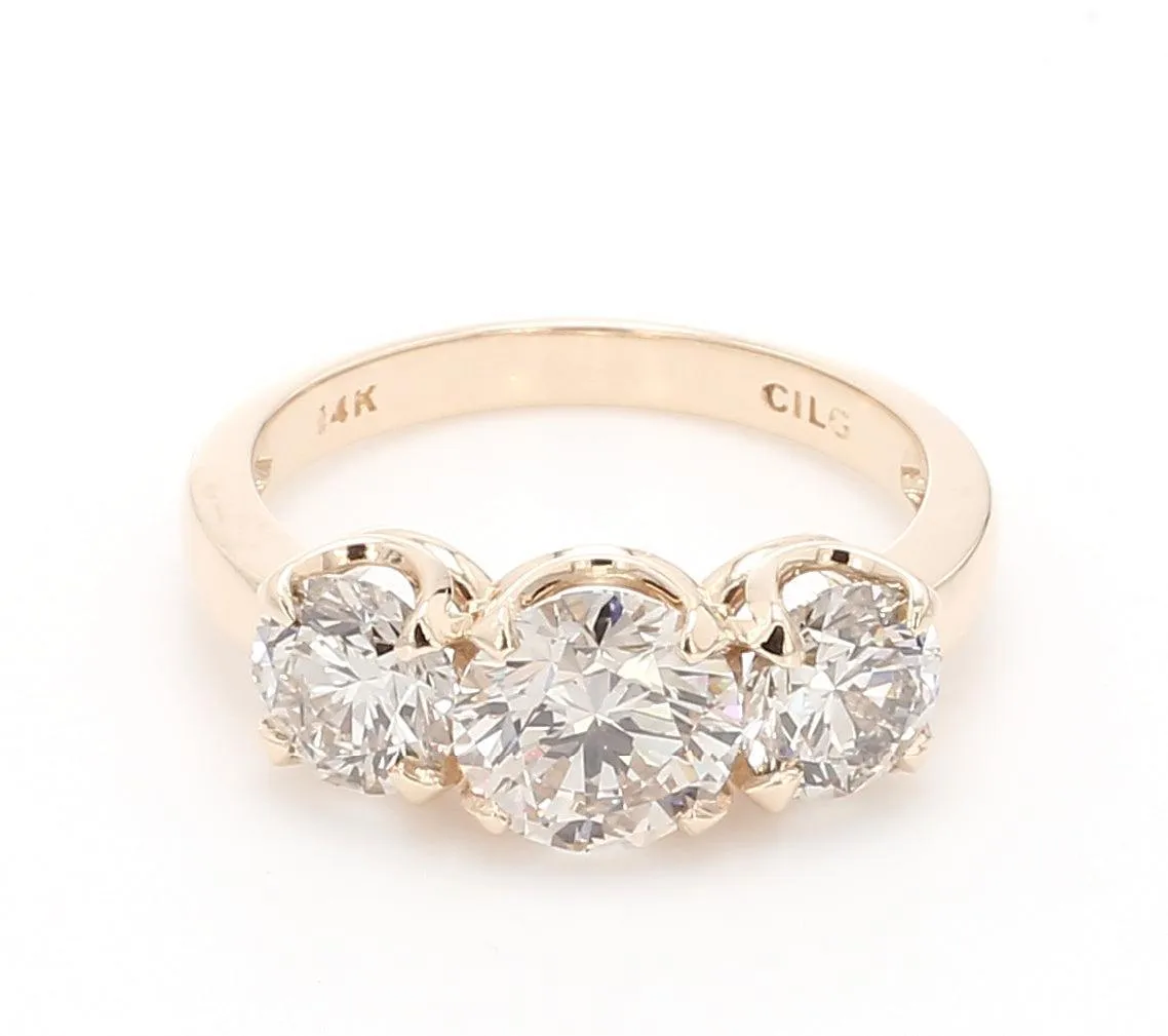 Julie-Ann Ring - 3.00 Ct. T.W. IL Certified