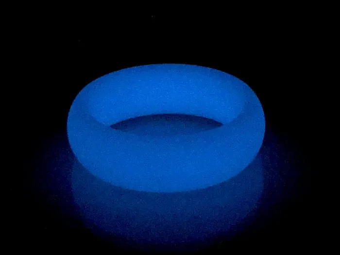 Rascal Brawn Glow Blue Cock Ring
