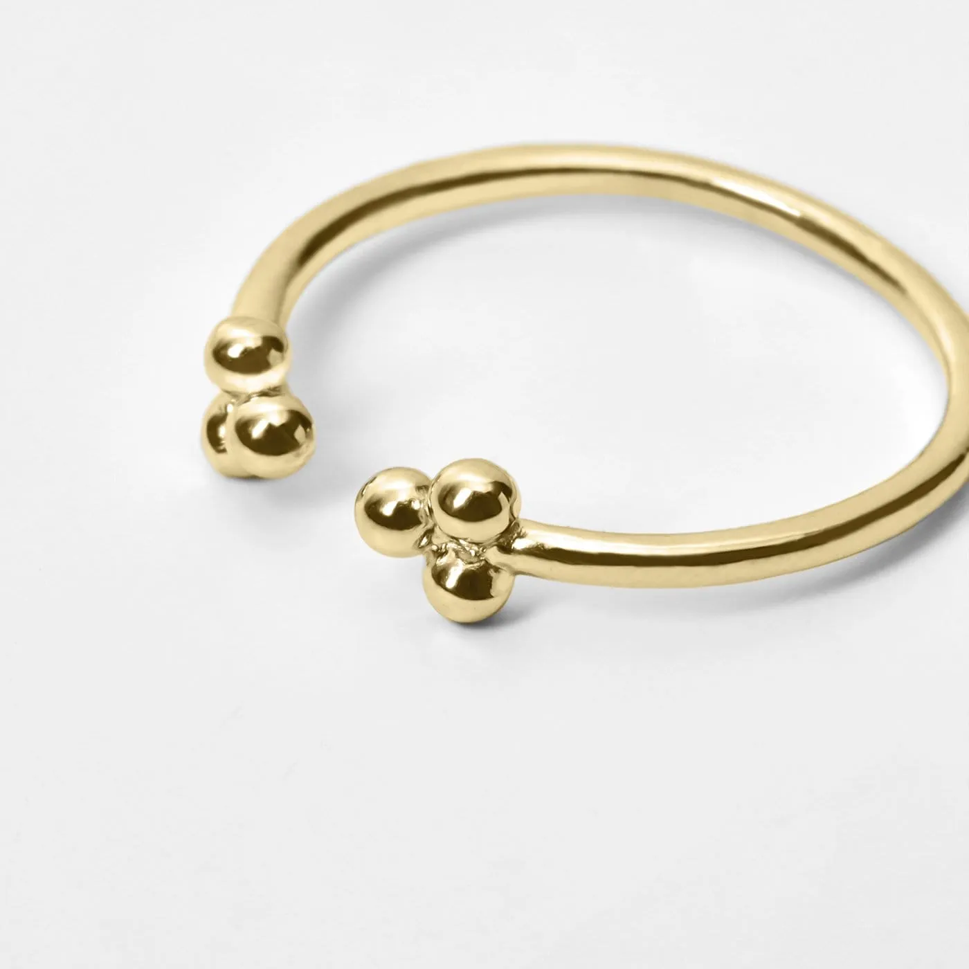 Ring Cluster Gold