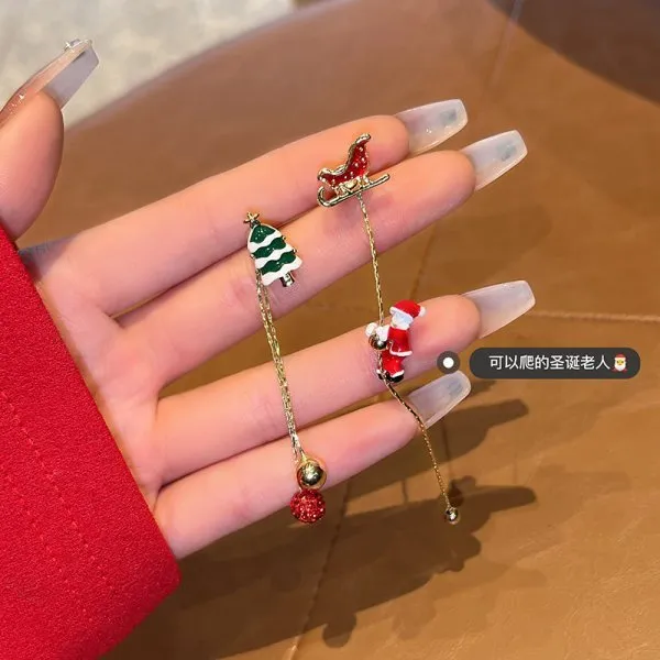 Sparkling & Festive Navidad Stud Earrings
