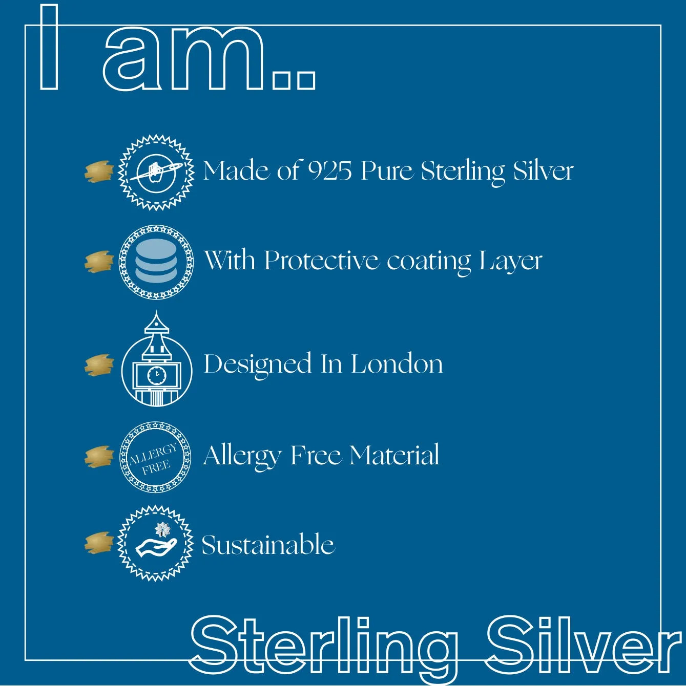Sterling Silver-Plated Circle Drop Earrings