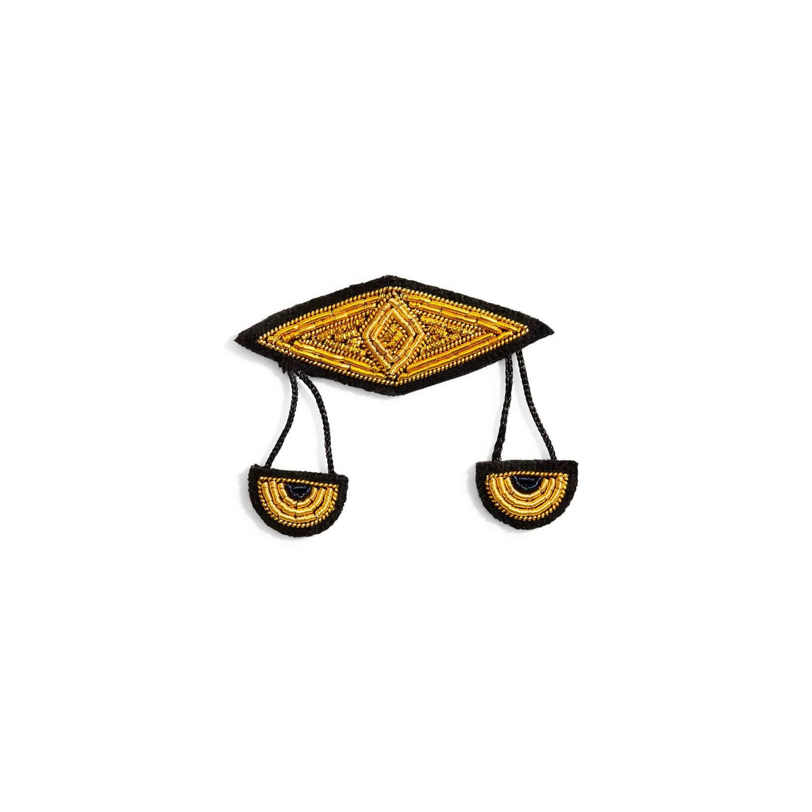 Zodiac Embroidered Pins